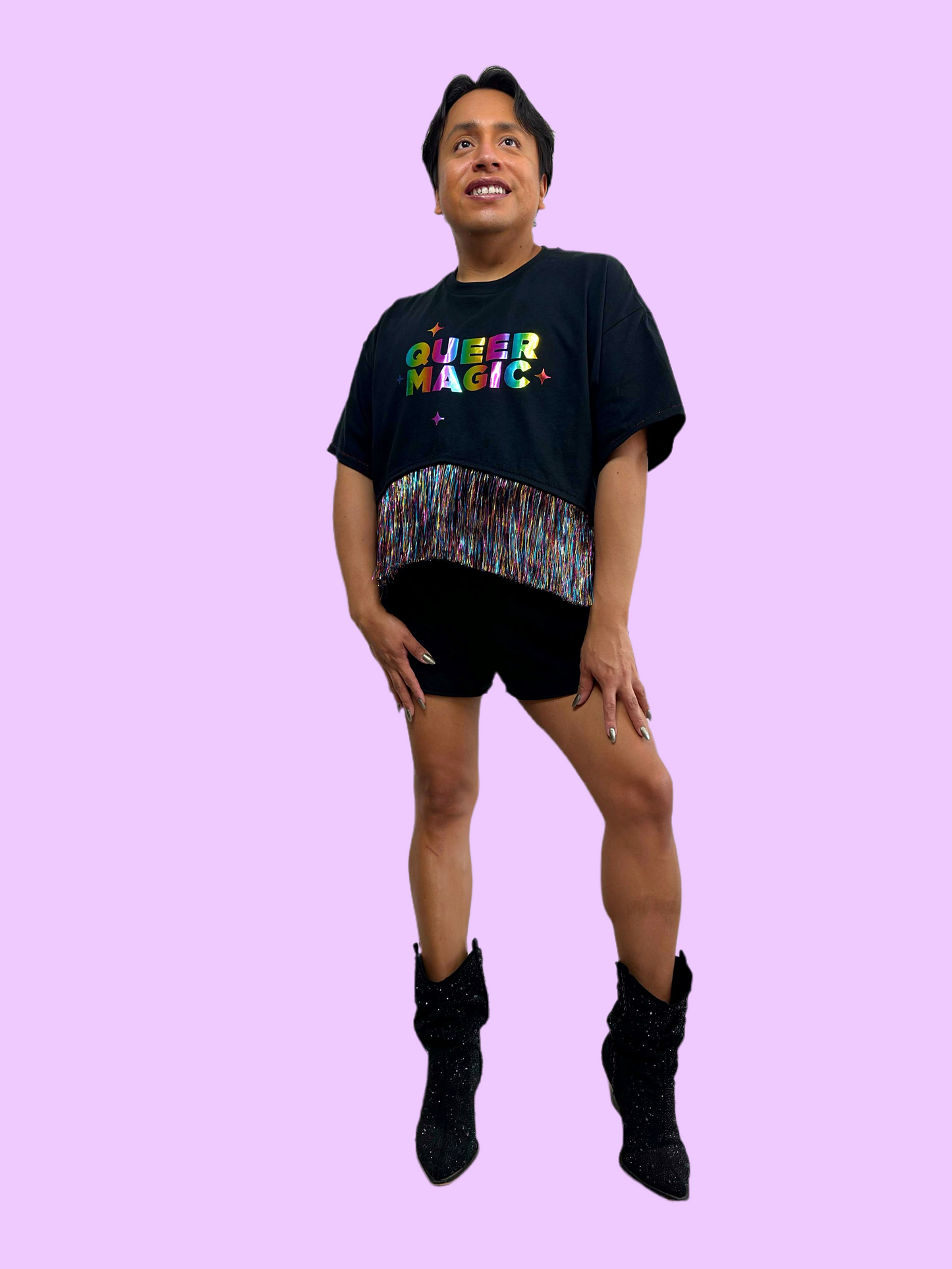Queer Magic Crop Tee