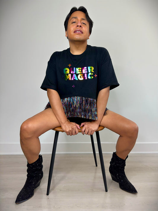 Queer Magic Crop Tee