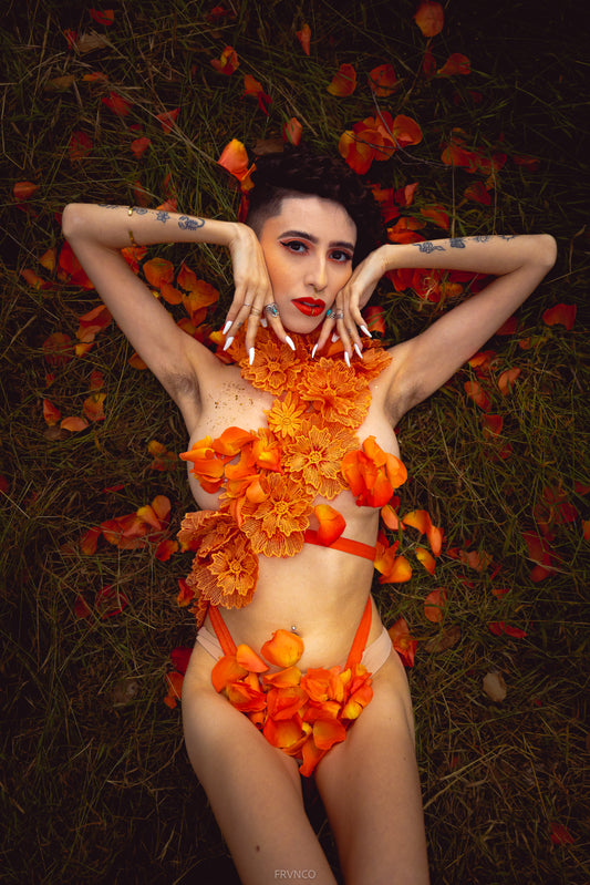 Floral Body Harness 1 pc